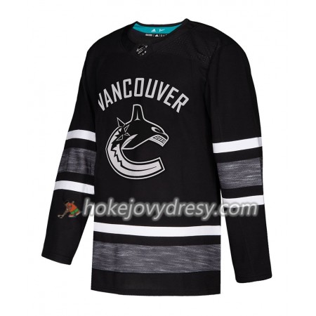Pánské Hokejový Dres Vancouver Canucks Blank Černá 2019 NHL All-Star Adidas Authentic